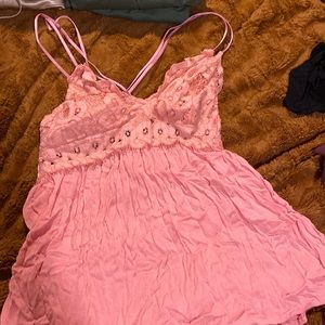 Pink cami top size m
